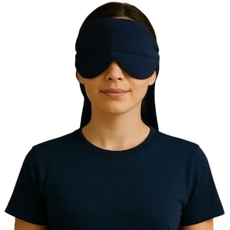 Herbal Concepts Sinus Pressure Cap | Hot/Cold Aromatherapy for Deep Pain Relief | Headache Relief Cap | Headache Cap Ice Pack Mask | Herbs and Flaxseed Filled Cap