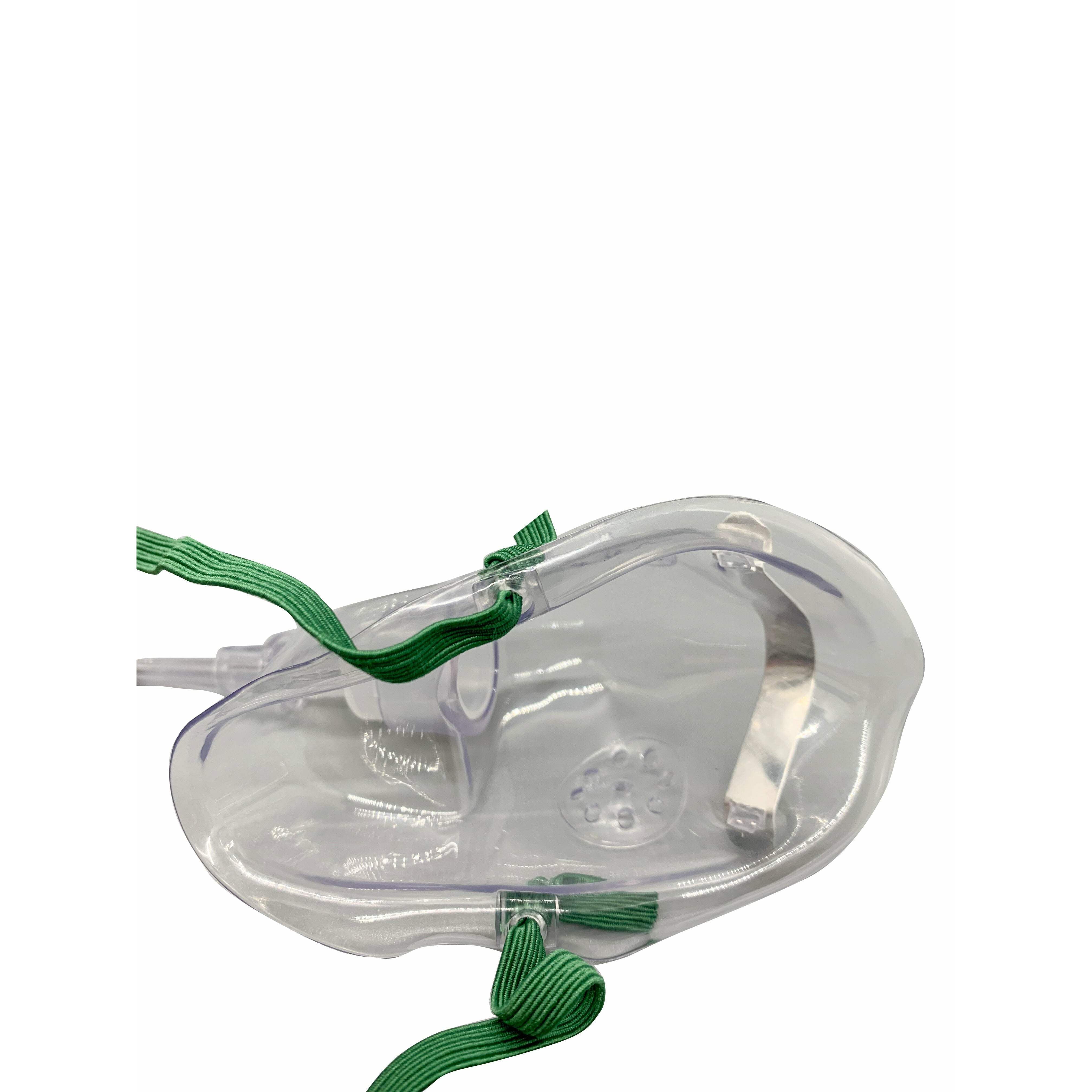 Endure Industries Oxygen Mask And Tubing, Elongated, Adult, Pack of 5