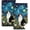 Funny Cat, variant on Black Cat Kitchen Dish Towels Decorative Set of 2, Absorbent Soft Starry Sky Night Tea Towel, Cute Hand Towel for Kitchen Drying, Funny Cat Lovers Gifts for Women 16x24 Inch