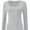 Gray, variant on Women Long Sleeve Scoop Neck Tops Stretch Fitted Casual Tops Tee Slim Fit Fall Going Out Sexy Basic Shirts