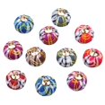 thumbnail image 1 of 24 Piezas de 15 de Te de Abalorios Cubiertos de Abalorios Colgante de forma forma forma para Bricoje Colr de Pendiente Que Hace H BLESIY Encantos de bolas de tela, 1 of 5