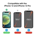 thumbnail image 3 of Protector de pantalla AmFilm OneTouch Glass para iPhone 12/12 Pro, 3 of 6