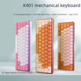 thumbnail image 2 of Teclado pequeño con cable para juegos de escritorio, portátil y k401 de 61 teclas, teclado luminoso RGB, 2 of 6