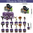 thumbnail image 5 of 32 Pcs For Hotel Transylvania Cartoon-Themed Party Decorations and Favors Set – Backdrop, 13 Cupcake Toppers, and 18 Balloons for Celebration Birthday Parties, 5 of 5