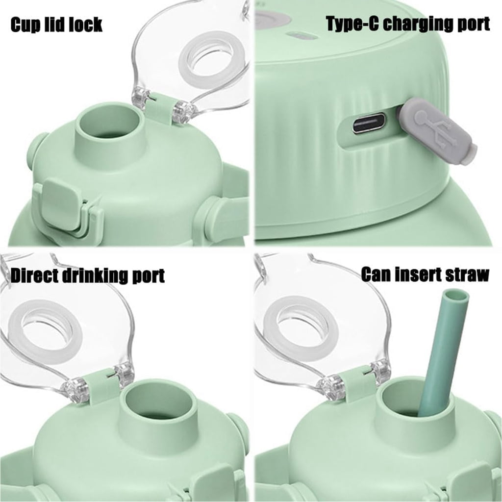 1300ml Portable Blender Cup Electric Rechargeable Juicer Blender Portable Blender For Shakes and Juice Mixing Juice