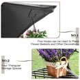 thumbnail image 3 of AVAWING 10x10 ft Outdoor Gazebo, Patio Double Soft-Top Canopy, Gray, 3 of 7