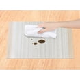 thumbnail image 3 of REGALWOVEN Placemats Set of 8 Placemats for Kitchen Dining Table Decor Washable Heat Resistant Table Placemats Wipeable Table Mat White 18*12in, 3 of 7