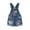 Blue-2211, variant on Kidscool Space Baby & Little Boys Big Bib Pocket Stripe Cuffed Bottom Denim Shortalls,Blue,2-3 Years