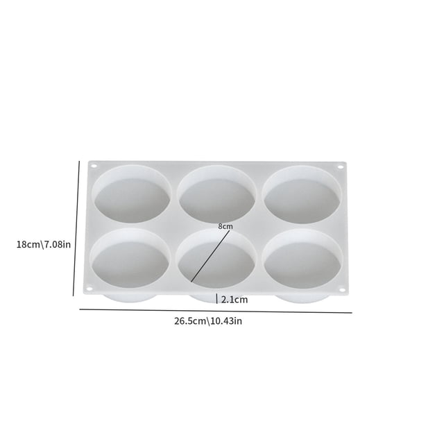 Juego de moldes geométricos for posavasos de silicona, 6 piezas, seis lados, ocho lados, redondo, cuadrado, en forma de corazón con agujeros for colgar