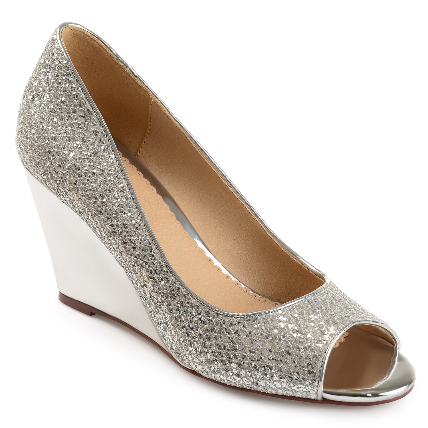 sparkly wedges for prom