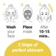 thumbnail image 3 of Mascarilla facial The Face Shop Mung Bean Purifying Pores, 3 of 6