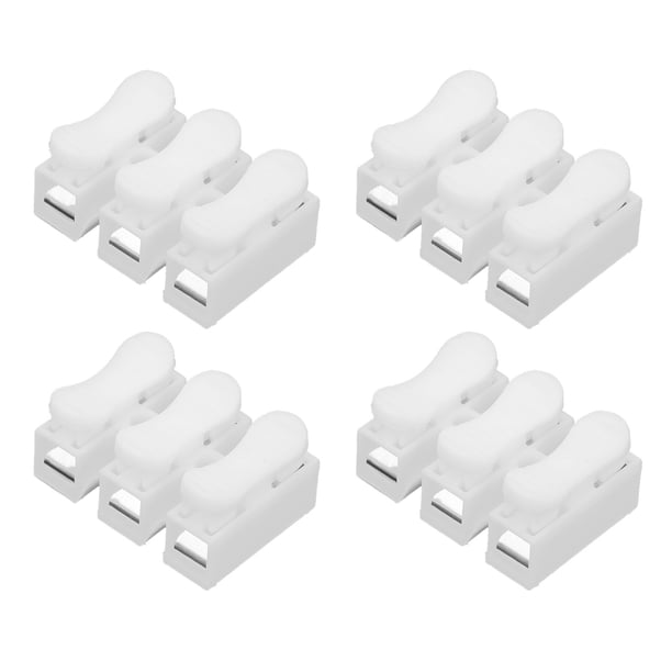 Conector de prensa, 200 piezas Cable de conector rápido Material auxiliar eléctrico Abrazadera de cable de conector rápido Fabricada por expertos