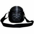 thumbnail image 3 of Star Wars Vegan Leather Crossbody Backpack for Men and Women with Adjustable Strap, Figural Darth Vader Helmet, Black, 3 of 3