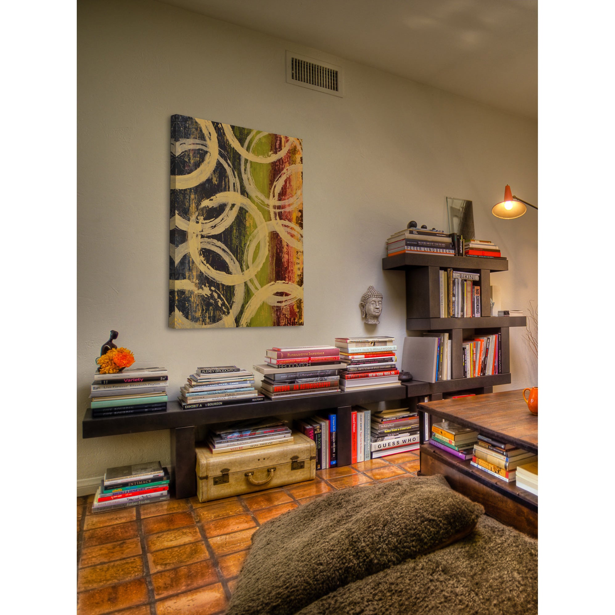 Marmont Hill "Rings of Engagement II" Painting Print on Wrapped Canvas