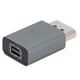 thumbnail image 2 of Adaptador DisplayPort Aleación de Aluminio DisplayPort Macho a Mini DP Hembra Adaptador para Transmisión de Video, 2 of 8