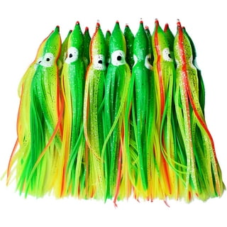 12CM 20pcs Fishing Octopus Skirts Lures Hoochie Trolling Lures Soft Plastic  Lures Squid Skirts, Soft Plastic Lures -  Canada