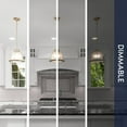 thumbnail image 7 of Luxrite A19 LED Light Bulb 15W=100W CRI90 5CCT 2700K-5000K Dimmable 1600 Lumens E26 Base Title CA20 ETL Listed 24 Pack, 7 of 7