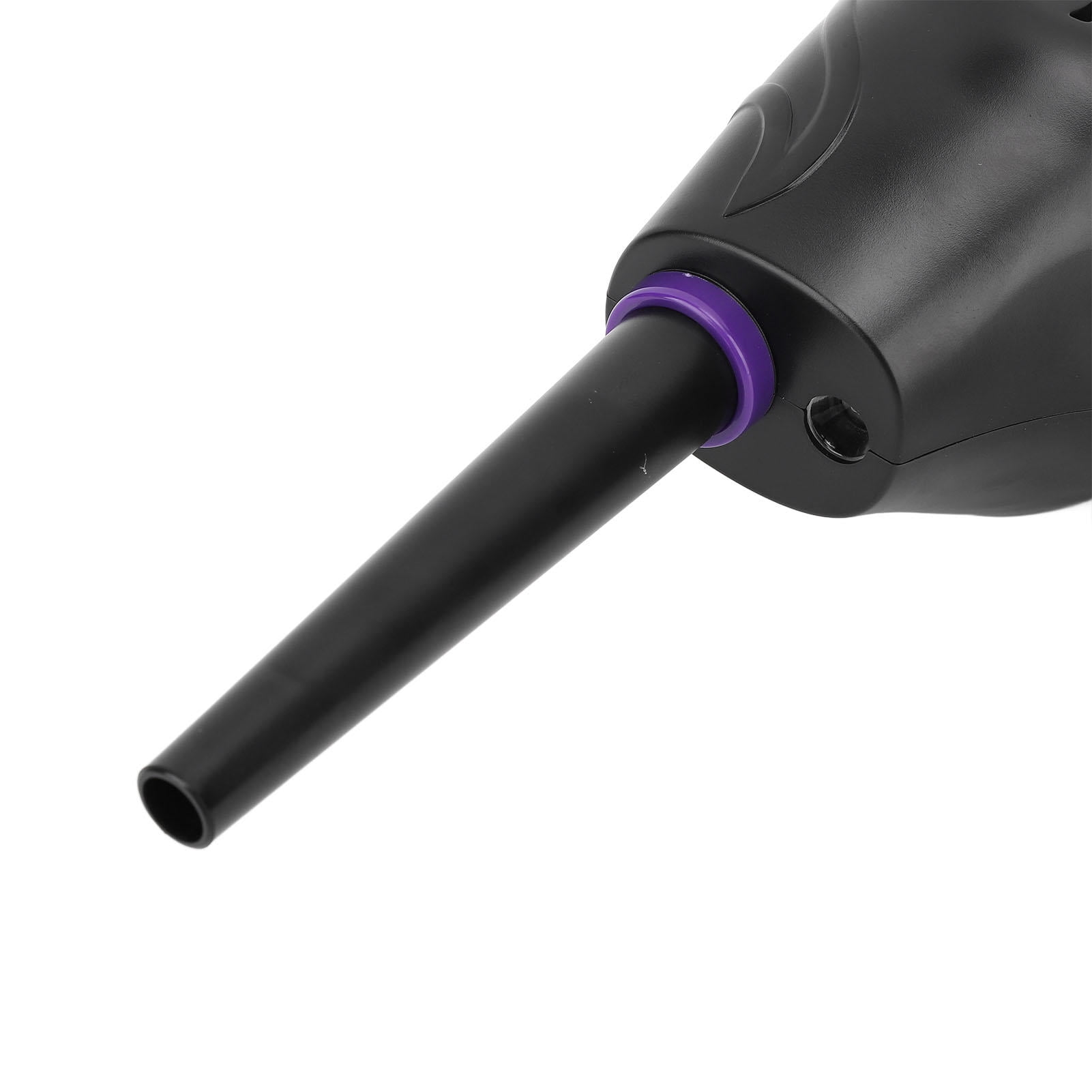 LAZIOEGR 60,000 RPM Portable Air Duster – 2‑Speed, 5‑Nozzle, Rechargeable 6000 mAh, Built‑in Light for Keyboards & Car Seats
