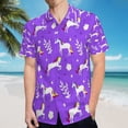 thumbnail image 5 of High Quality Hawaiian Shirts for Men Short Sleeve Aloha Beach Shirt Floral Summer Casual Button Down Shirts Blouses R9FTCY, 5 of 7