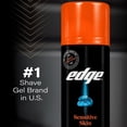 thumbnail image 3 of Edge Men's Sensitive Skin Formula Shave Gel with Soothing Aloe, 2.75 Ounce, 3 of 5