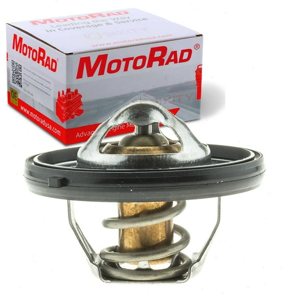 MotoRad Engine Coolant Thermostat compatible with Dodge Dakota 2000-2012 - Temperature 195F