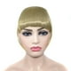 thumbnail image 1 of Pelucas con flequillo para mujer, peluca ondulada suelta, trenza, diadema, flequillo sintético, extensiones de cabello con flequillo térmico para mujer, un solo cepillo, 1 of 2