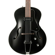 Godin 5th Avenue Kingpin Archtop Hollowbody Electric Guitar With P-90 Pickup Level 2 Black 190839157515