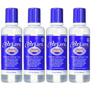 Purilens Plus Saline - Unisol 4 Replacement, 4 Fl Oz (Pack of 4)