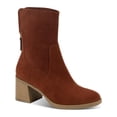 thumbnail image 3 of Sun + Stone Womens Lyraa Block Heel Laceless Ankle Boots, 3 of 3