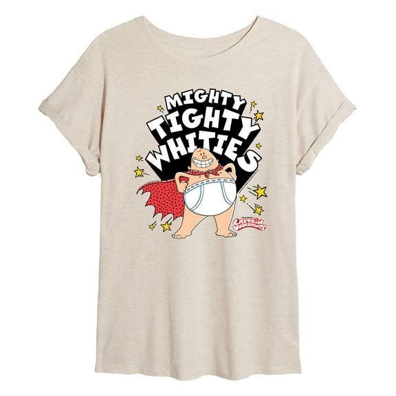 Captain Underpants - Mighty Tighty Whities - Women's Oversized T-Shirt