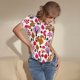 thumbnail image 3 of Balery Squirrel In The Forest Body de cuello redondo de manga corta para mujer Tops de manga corta Tops básicos-Medium, 3 of 7
