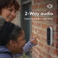 thumbnail image 5 of ADT Blu Doorbell Camera, 2K HDR Video with 180° View, Night Vision and Smart Detection, (Plan Required), 5 of 11