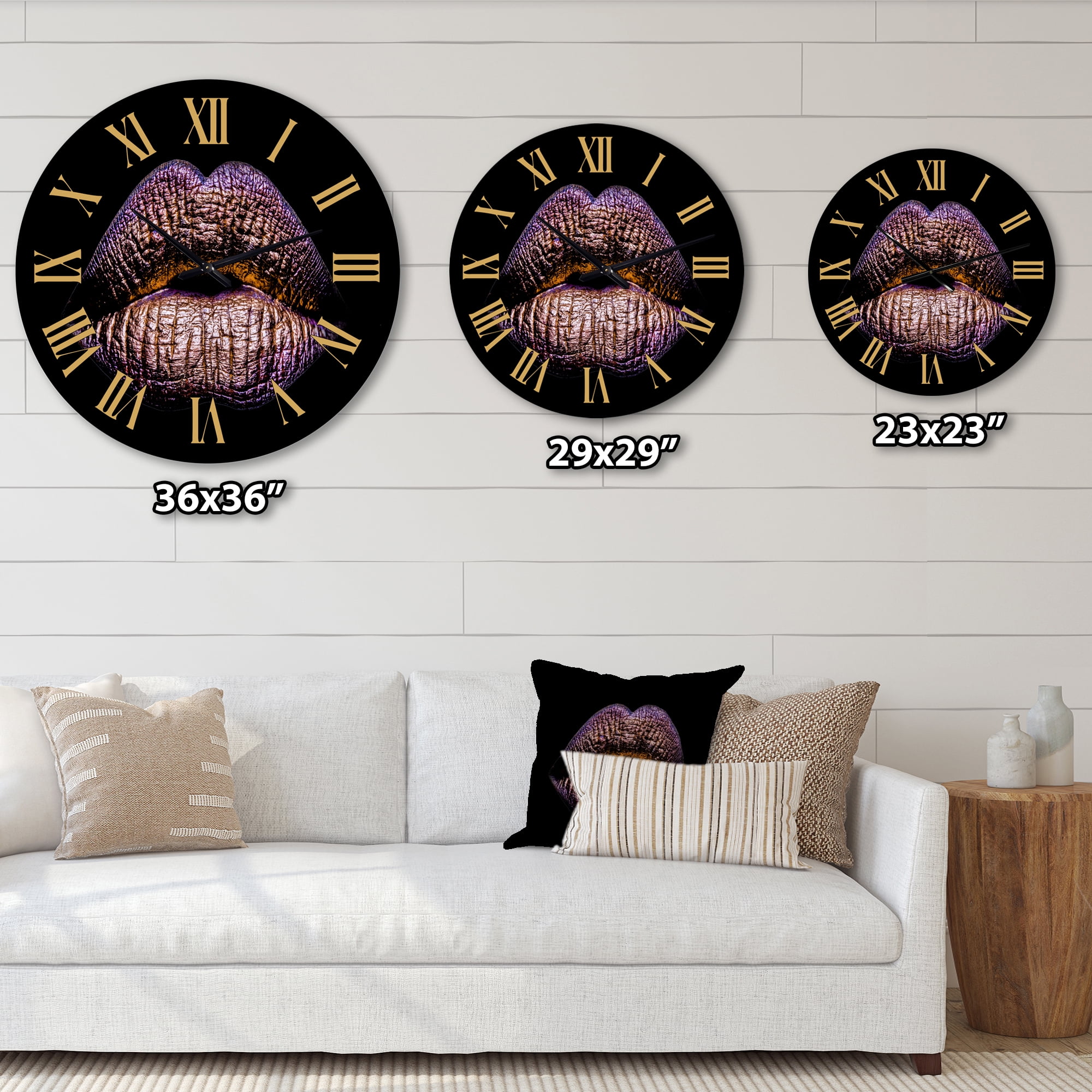 Designart 1 in Quartz Modern/Contemporary Wall Clock
