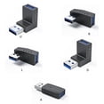 thumbnail image 3 of Up Adaptador USB 3.0 Ángulo vertical arriba y abajo de 90 grados Horizontal izquierda y derecha, 3 of 5