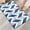 Blue White, variant on Microfiber Bath Mat Absorbent Quick Dry Bathroom Rugs Machine Washable Bath MatNon Slip Bath Rugs 16*24In Colorful