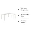 thumbnail image 2 of Signature Design by Ashley Baraga 61" L-Shaped Home Office Desk, 2 of 8