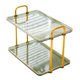 thumbnail image 3 of Organizador de encimera de baño resistente a caídas, estante de especias de cocina simple para sala de estar Verde, 3 of 9