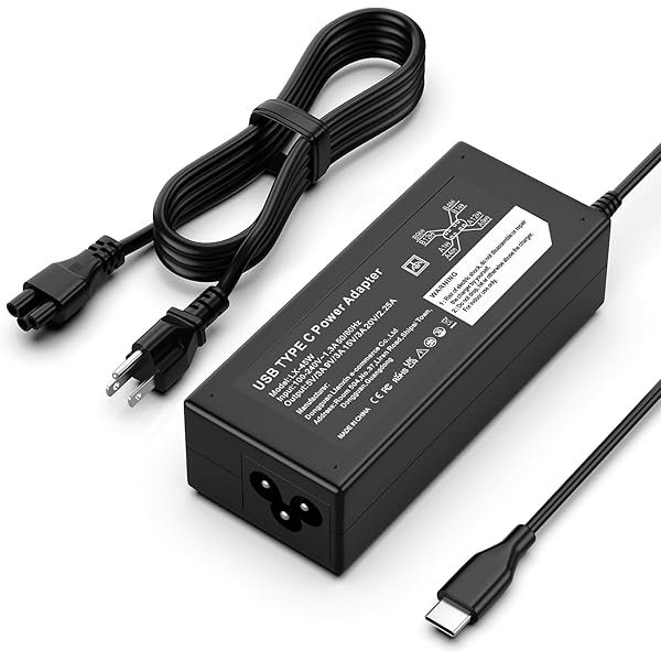 wonima02 45W USB C Universal Laptop Charger Compatible with HP Chromebook X360 14-ca051wm 14-ca052wm 14-ca091wm 14-ca0061dx Type C Power Supply Adapter Cord