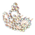 thumbnail image 1 of Niñas Princesa Mini Tiara Con Headwear Wedding Party Accesorio Para El Cabello Oro rosa, 1 of 9