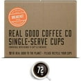 Real Good Coffee Company Single Use Coffee Pods Breakfast Blend