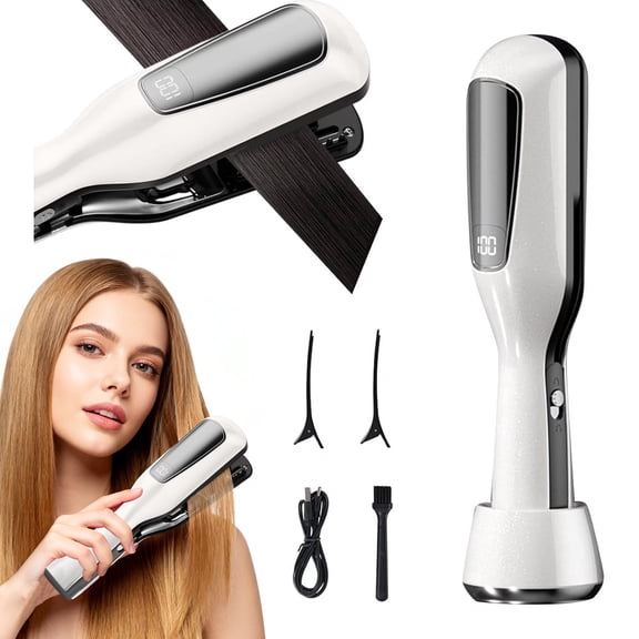 2 In1 Hair Split Ends Trimmer, Cordless Split End Remover, Automatic Split End Trimmer With Blue Light Hair Care Split End Hair Trimmer For Dry Damaged Brittle