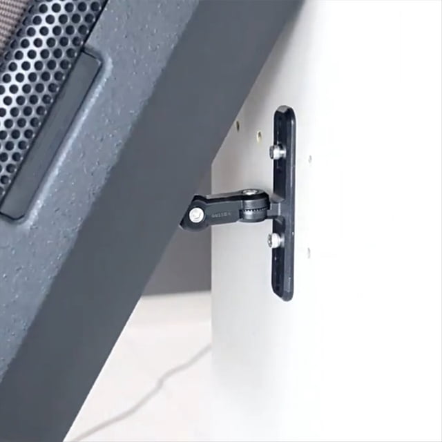 1pair GU15II Universal 304 Stainless Steel Sound Speaker Wall Bracket Mount Audio Stand Sound Box Rack