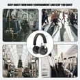 Budget Friendly Noise Cancelling Headphones Latrodar Wireless Bluetooth Headphones Sports Over-Ear Wireless Noise