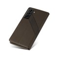 thumbnail image 2 of Dteck for Samsung Galaxy S22 Case, PU Leather Flip Wallet Case with 4 Cart Slots and Kickstand for Samsung Galaxy S22 6.1 inch 2022 Ladies Girls Women Boys Men, Brown, 2 of 12
