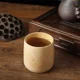 thumbnail image 4 of Taza de café vintage, taza de leche, taza de bambú natural para beber té, cerveza, estilo japonés, taza de madera, desayuno, cerveza, leche, utensilios para beber, nuevo, 4 of 5