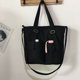 thumbnail image 4 of Minnieouse Bolsa de lona impermeable, bandolera, organizador de botellas de agua, con colgante de estilo japonés, bolso de un solo hombro Envolturas para manijas de equipaje Negro Minnieouse AP016871-01, 4 of 6