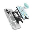 thumbnail image 6 of PopSockets MagSafe Phone Wallet with Expanding Grip, Sanrio - Hello Kitty and Friends Stripe, 6 of 8