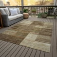 thumbnail image 3 of Dalyn Rugs Machine Washable Indoor/Outdoor Chantille ACN2149 Brown 9' x 12' Rug, 3 of 9