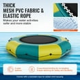 thumbnail image 3 of VEVOR Inflatable Water Bouncer, 10ft Recreational Water Trampoline, Portable Bounce Swim Platform with 3-Step Ladder & Electric Air Pump,, 3 of 9