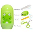 thumbnail image 2 of serony 4pcs Baby Nail Care Set Infant Nursing Manicure Nails Trimmer Scissors Clippers with Cartoon Animals Storage Box, 2 of 8